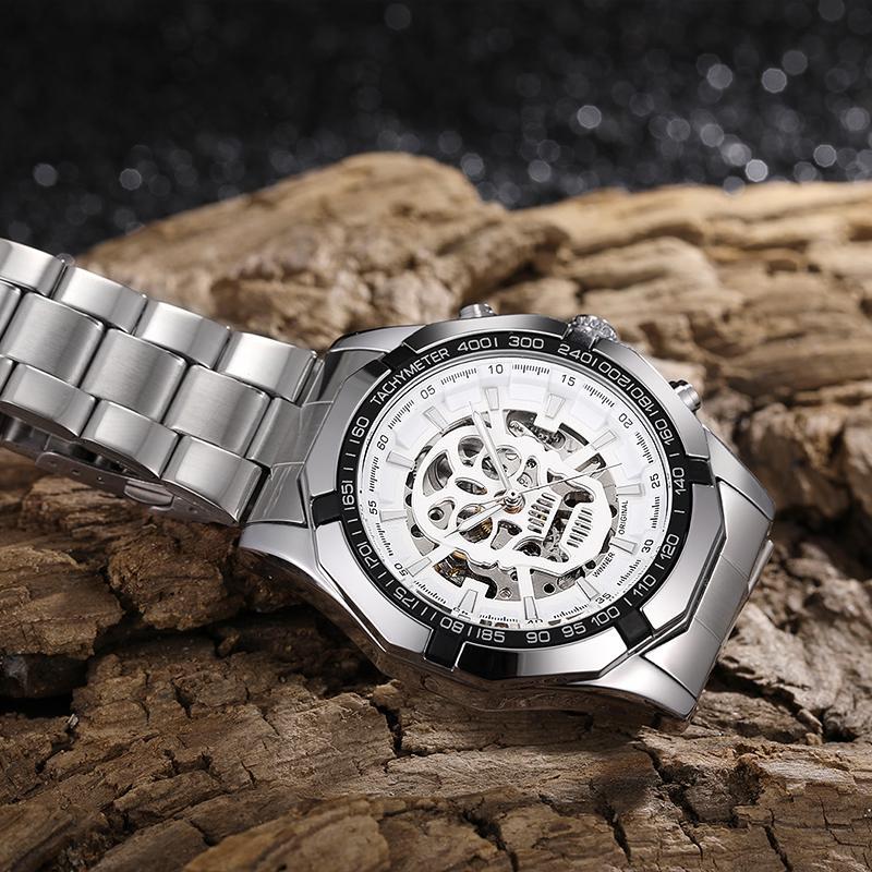 Dödskalle Klocka Herr