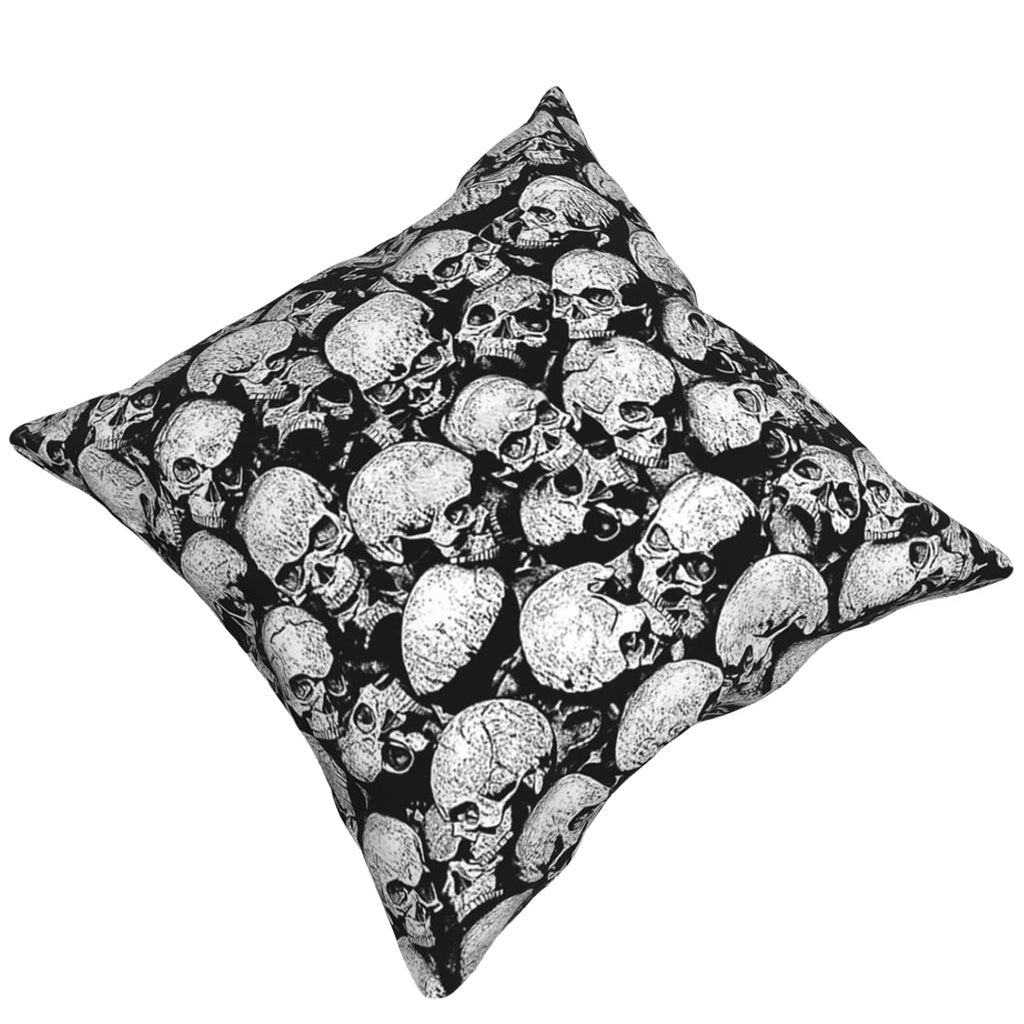 Kuddöverdrag Med Dödskallar På