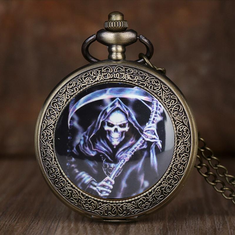 Dödskalle Fickur <br/> Fear The Reaper