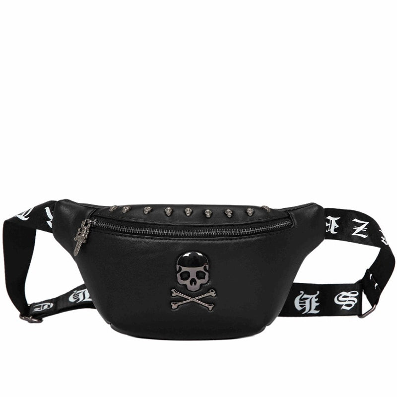 Dödskalle Magväska