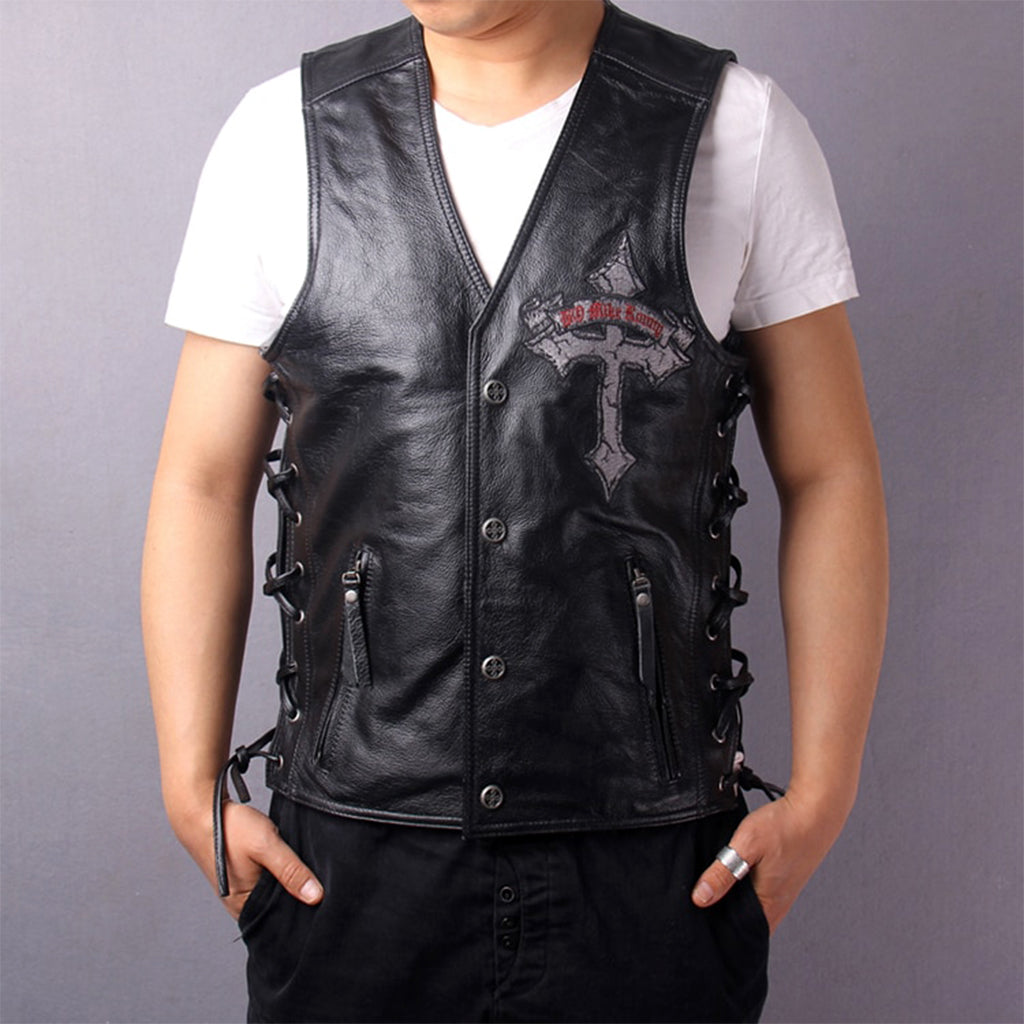 MC-Väst Med Dödskalle