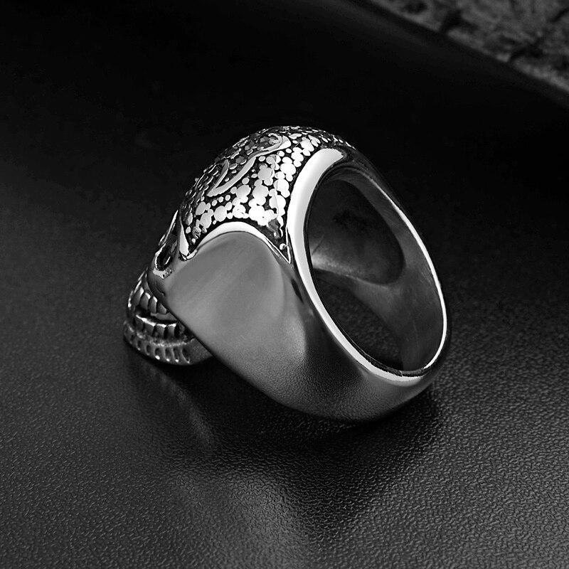 Dödskalle Ring Med Calavera Stil