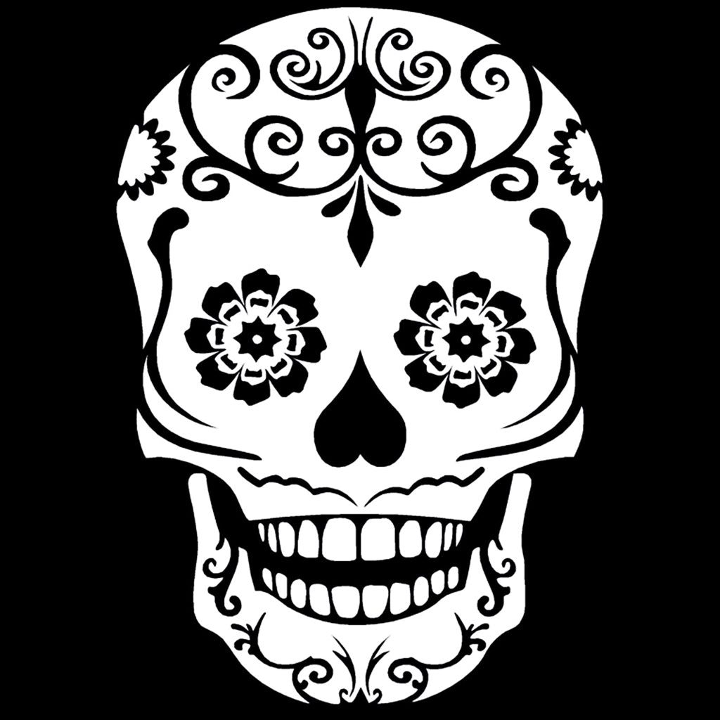 Sticker Mexikansk Dödskalle