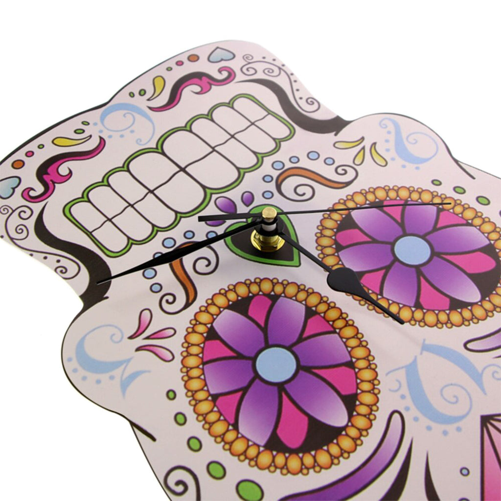 Day Of The Dead Väggklocka