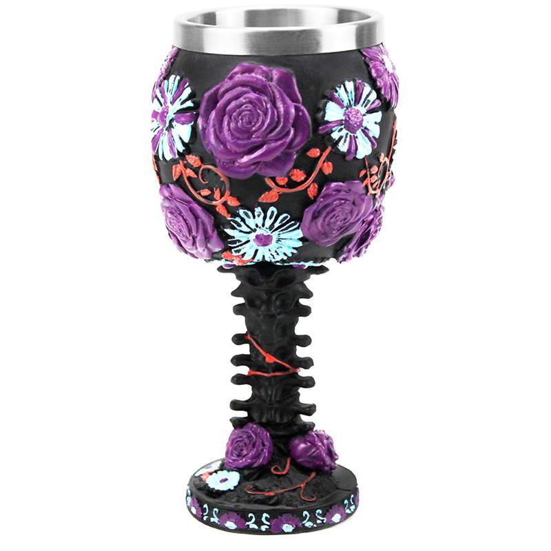 Vinglas Calavera Dödskalle