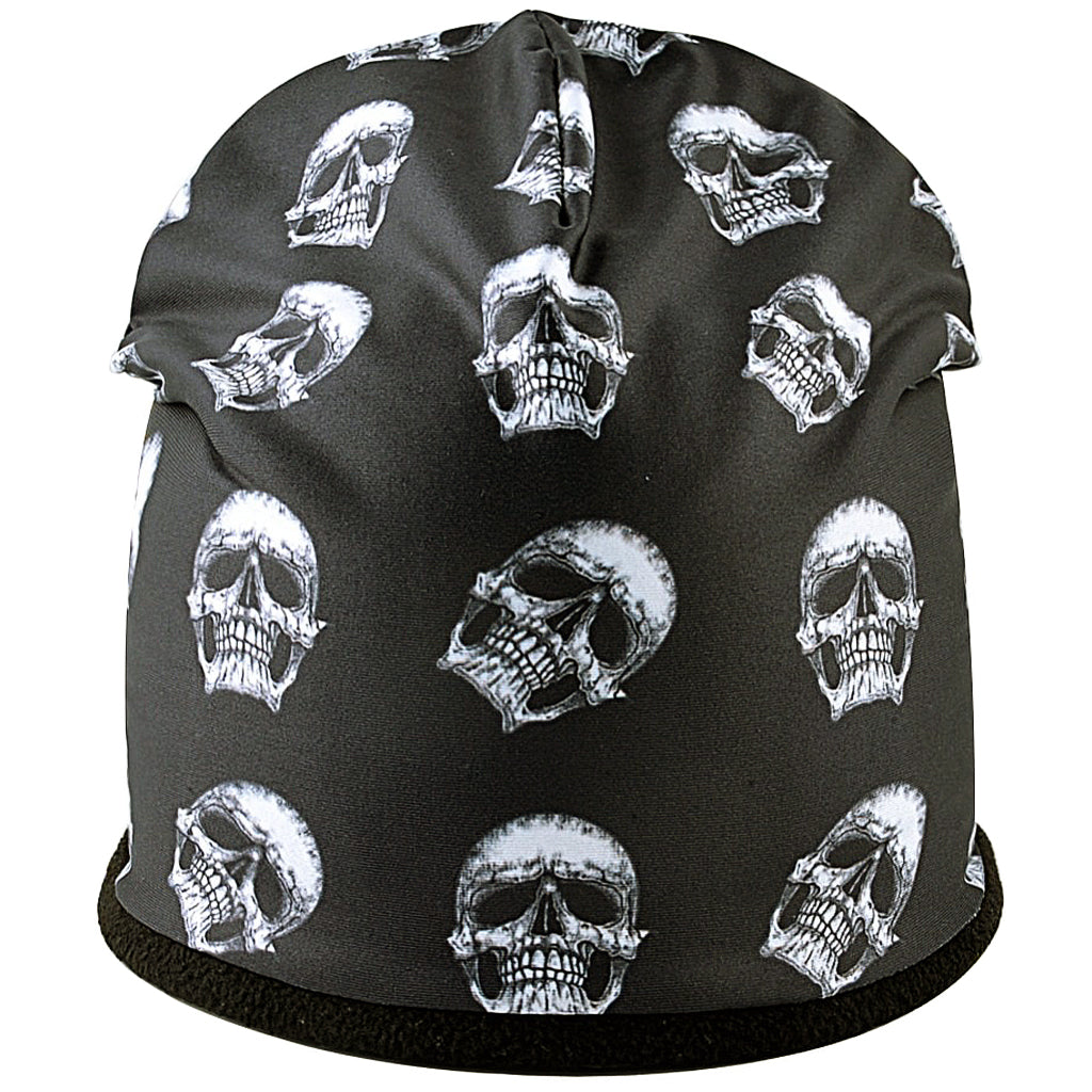 Herrmössa Med Vita Dödskallar