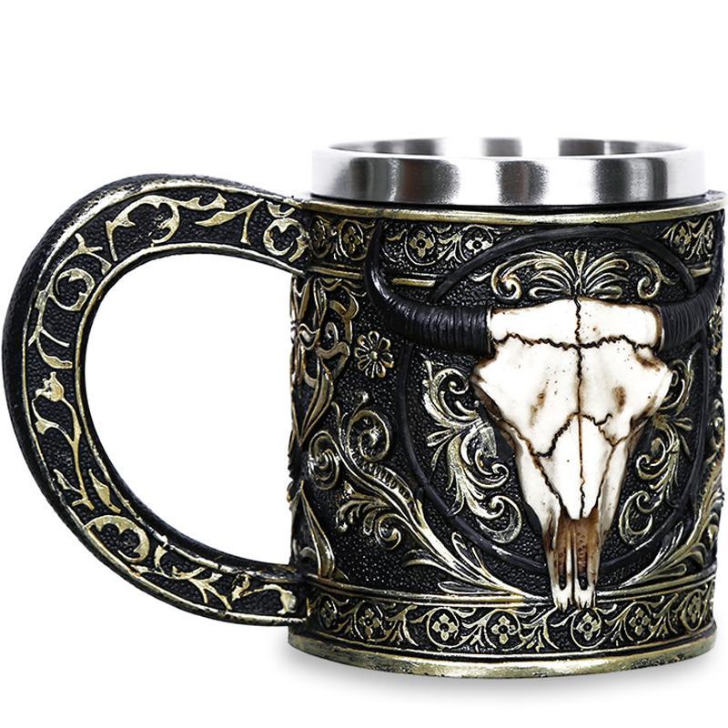 Ölglas Buffalo Horn