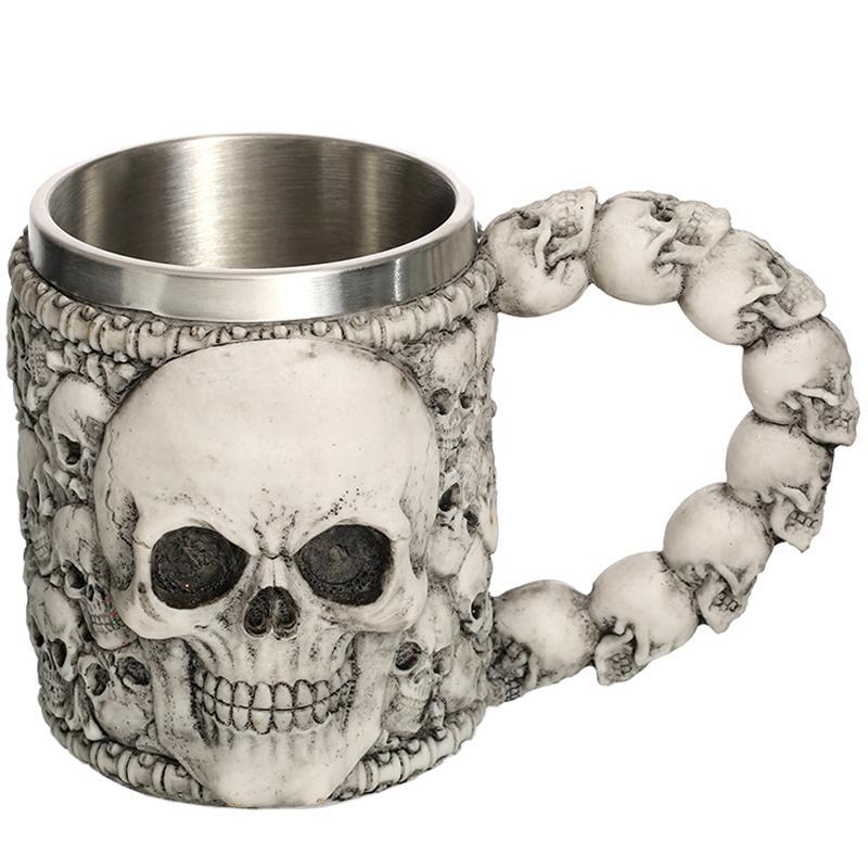 Kaffekopp Med Dödskallar