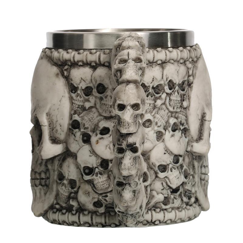 Ölglas Med Dödskallar