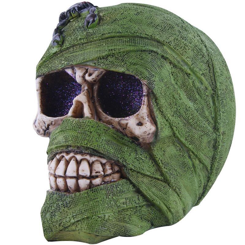 Dekorativ Mumifierad Dödskalle