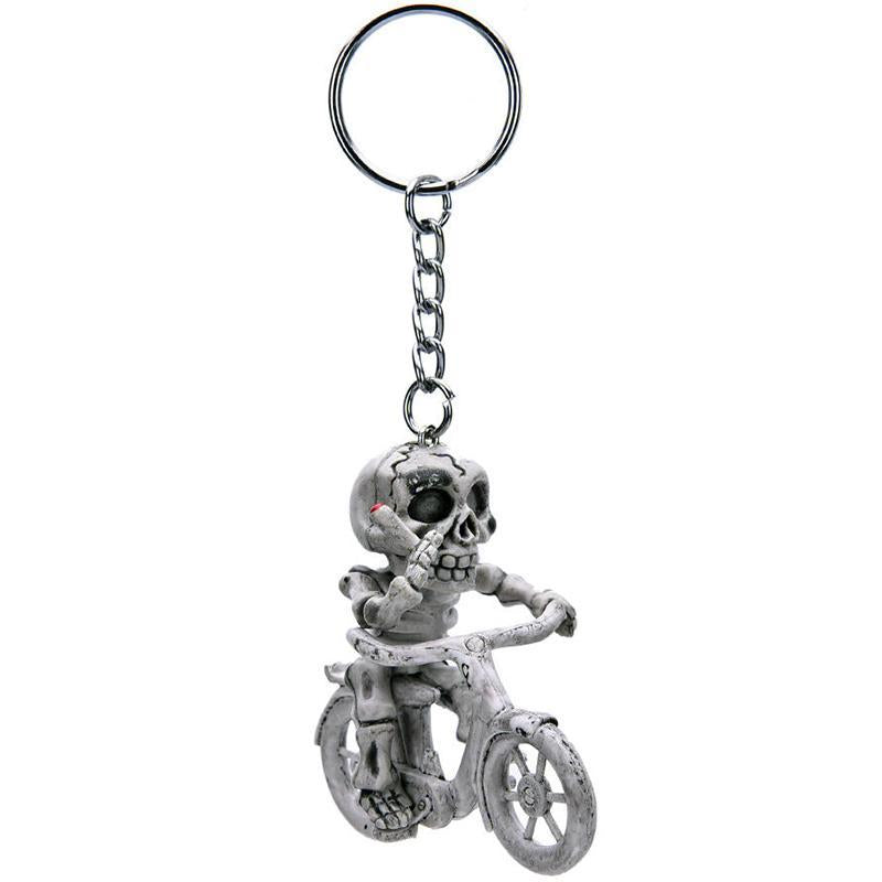 Keyring Bicycle Skeleton