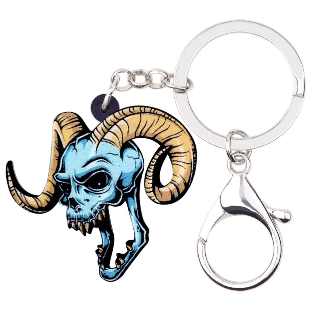 Nyckelring Demon Dödskalle