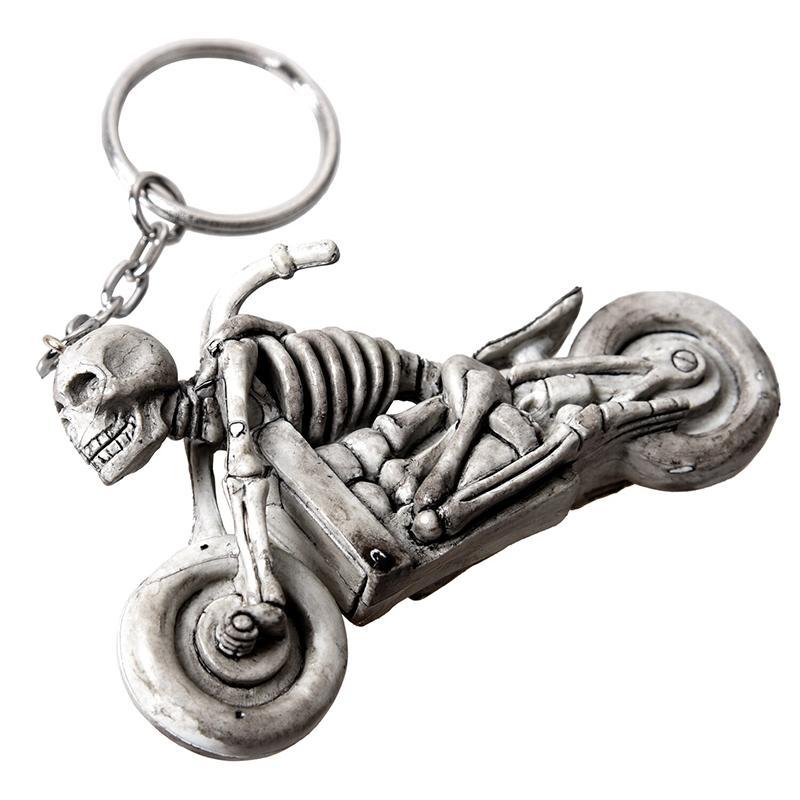 MC Nyckelring Dödskalle