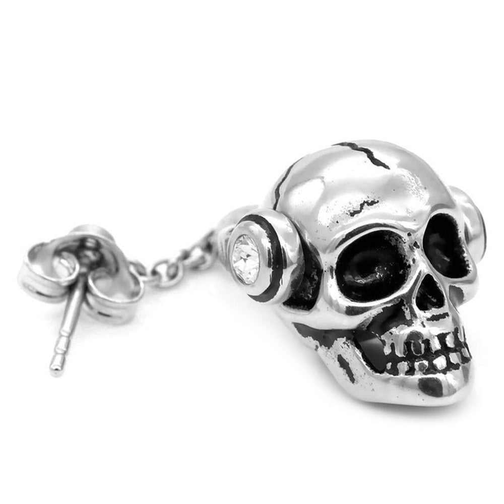 Rockiga Dödskalle Örhängen