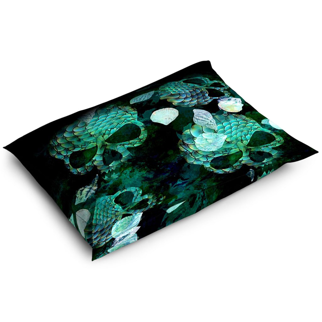 Örngott Gröna Ödlor