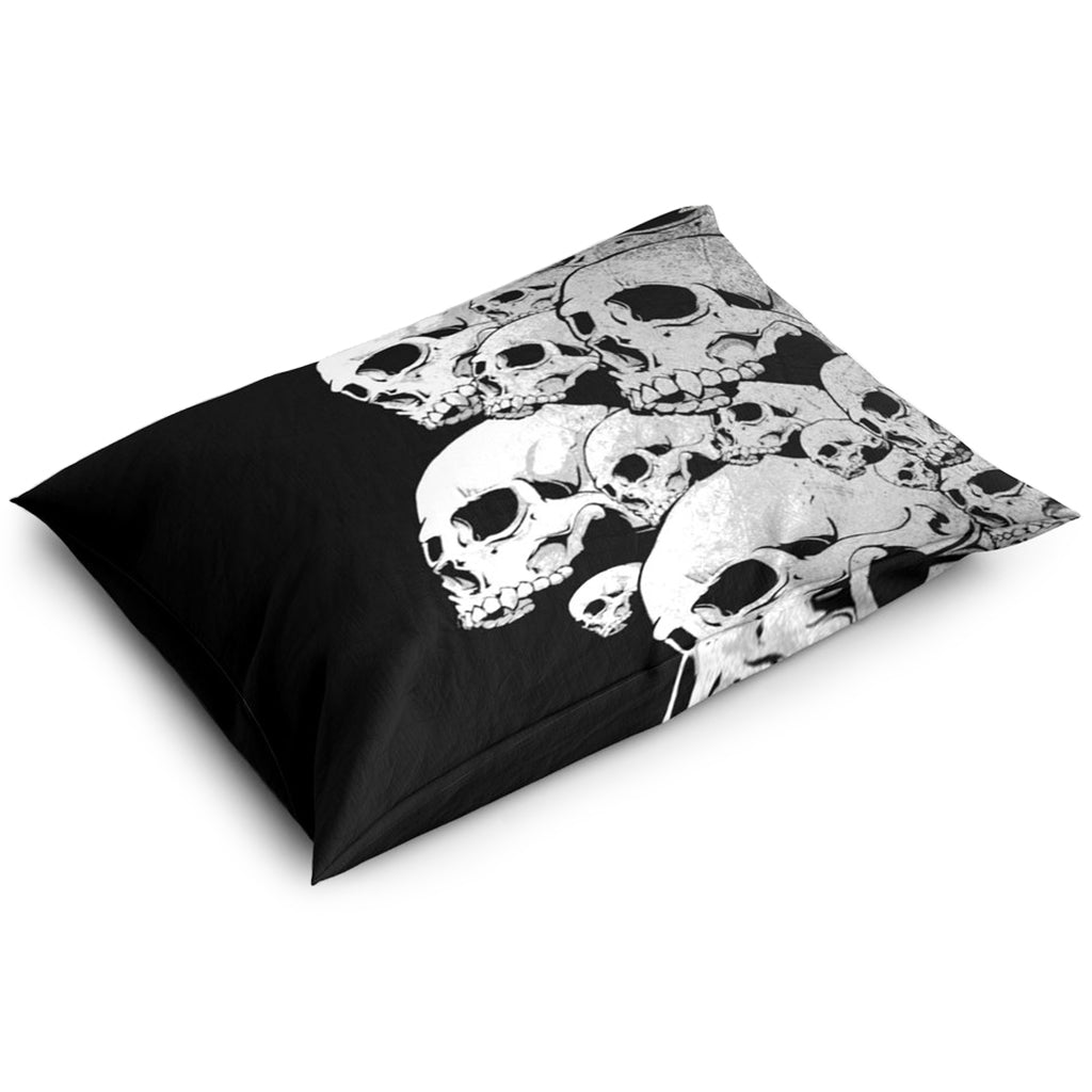 Örngott Vita Dödskallar