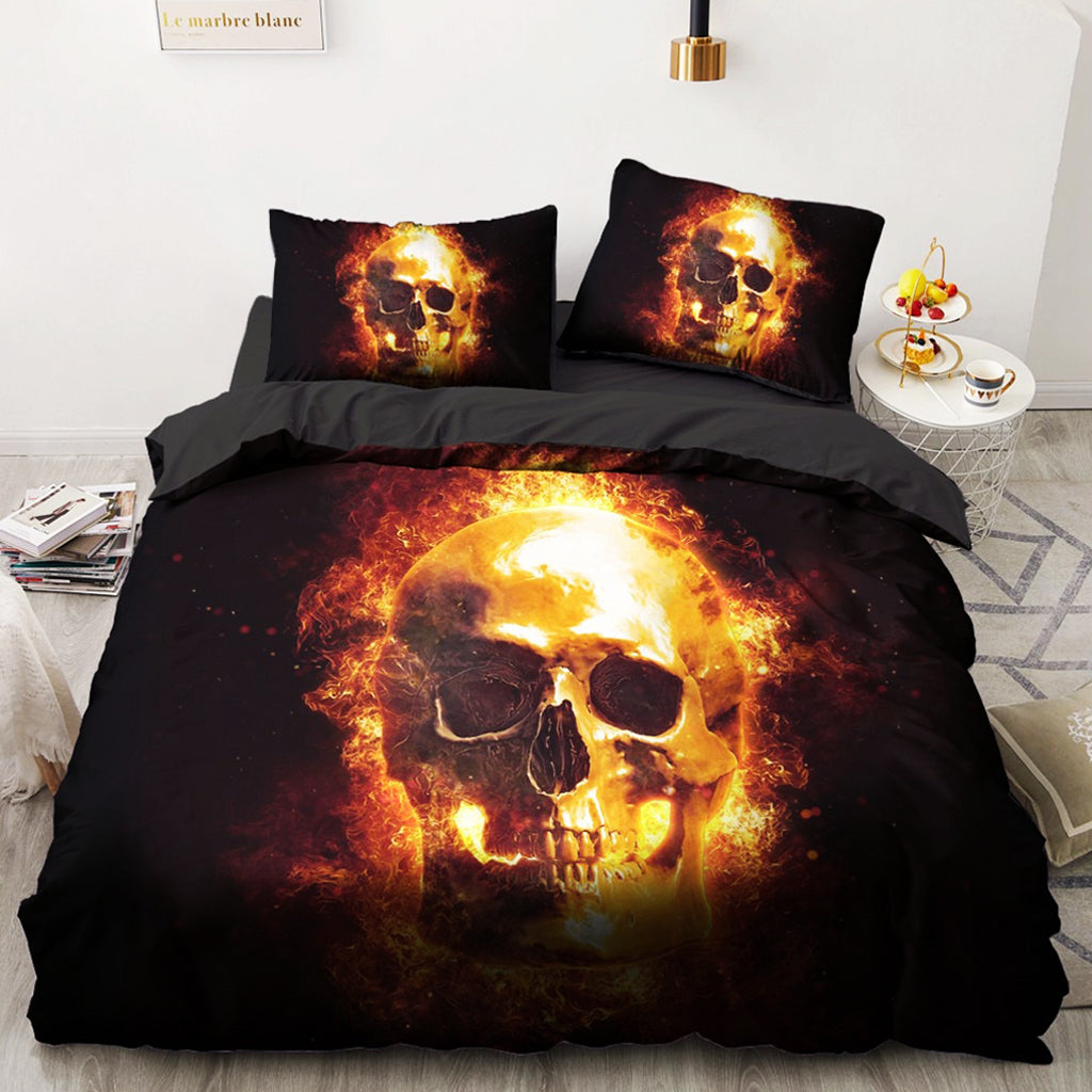 Dödskalle Bäddtextilier