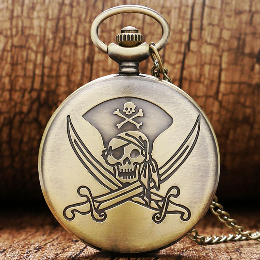 Sjörövar Fickur Med Kedja