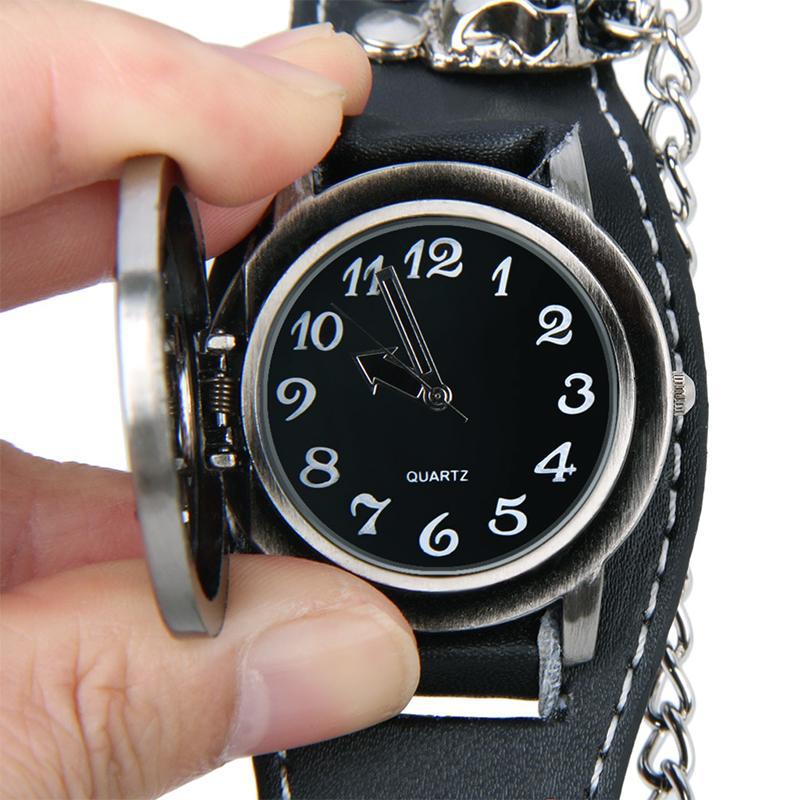 Herrklocka Dödskalle