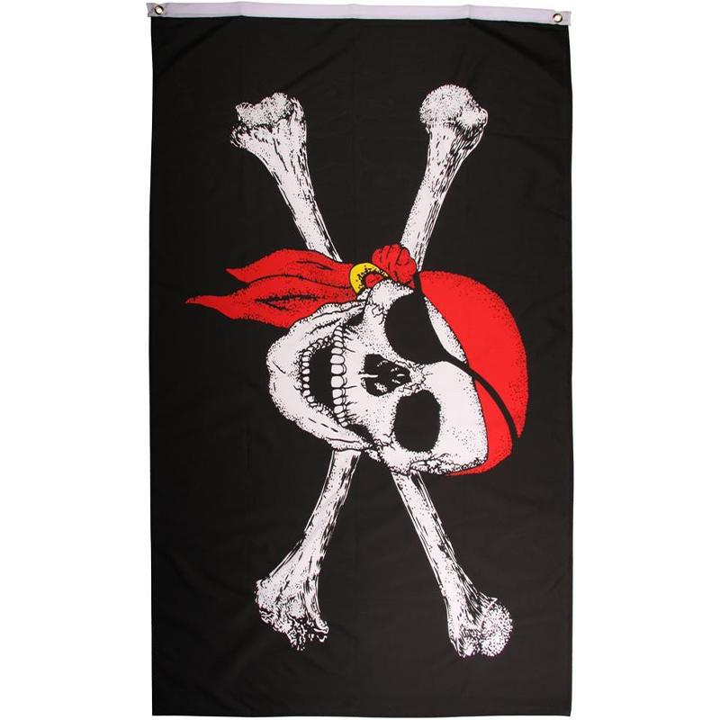 Piratflagga Flaggstång