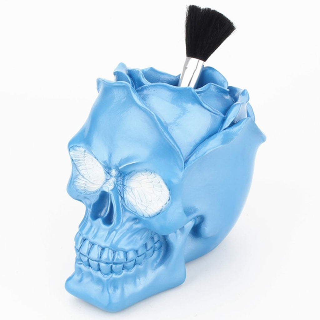 Prydnad Blå Dödskalle