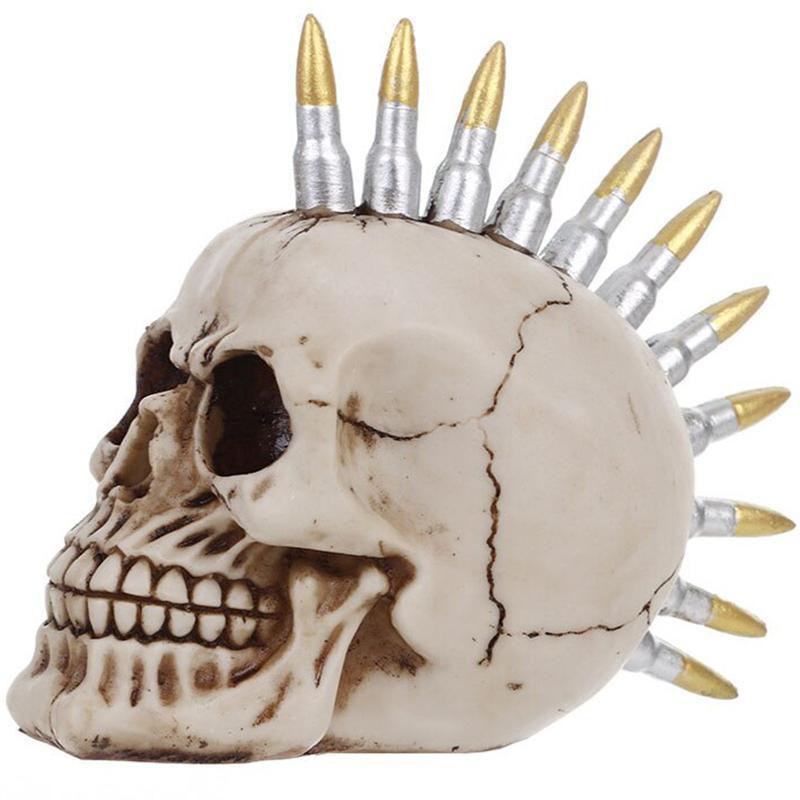 Dekorativ Dödskalle Mohawk