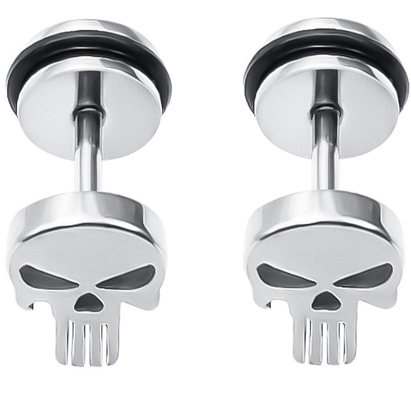 Örhängen The Punisher Stål