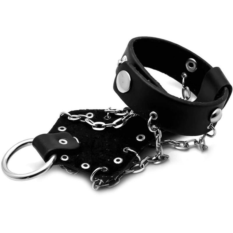 Gotiskt Läderarmband