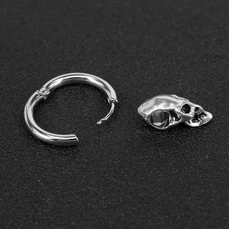 Örhängen Kranium Från Djur