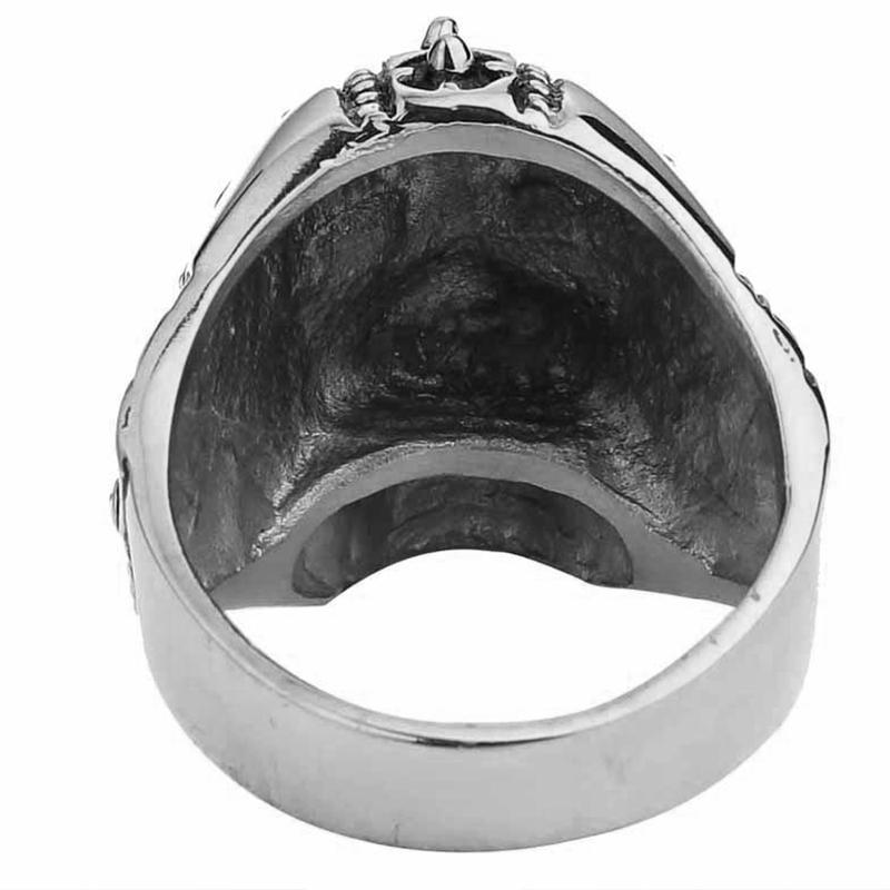 Rebellisk Dödskalle Ring