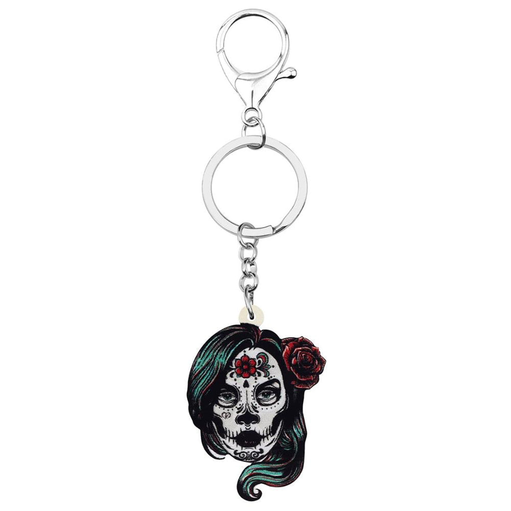 Nyckelring Med Day Of The Dead Makeup