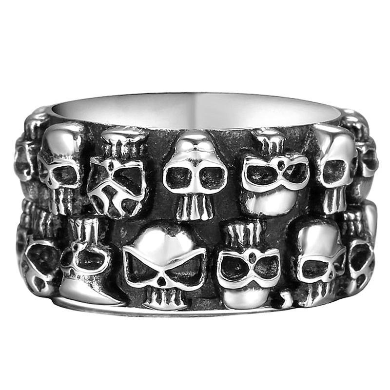 Dödskallering (Stål) Deathly Revenge