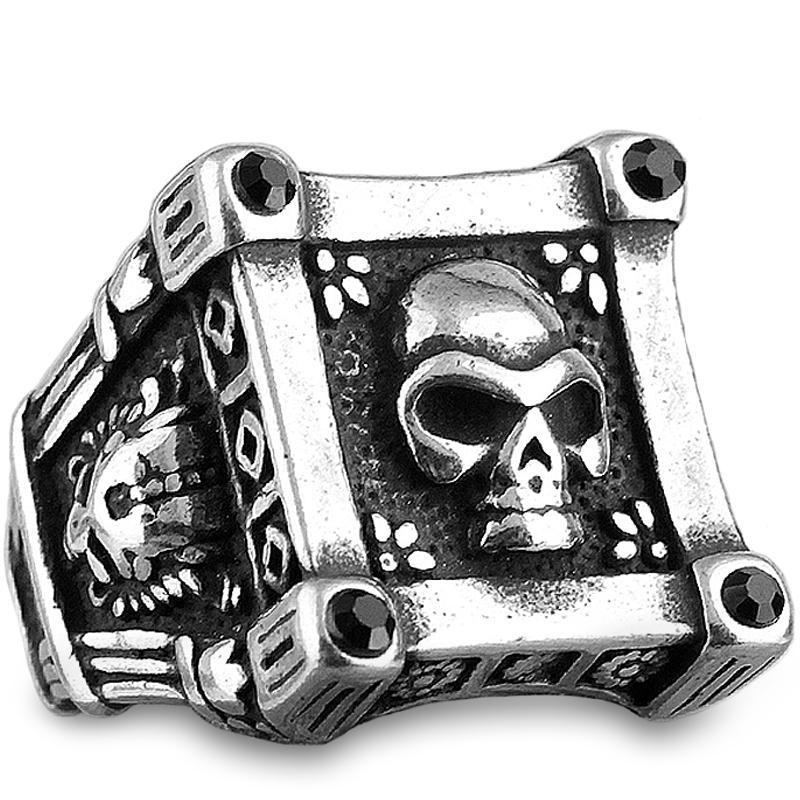 Dödskallering Motorcycle Soul