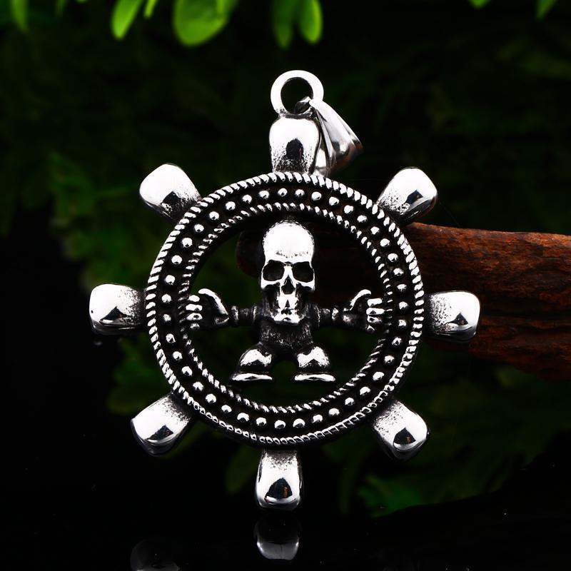 Halsband Pirat Ratt Stål