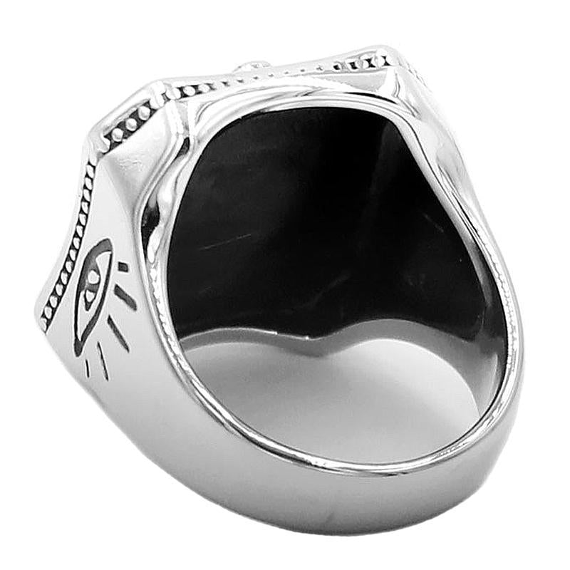 Dödskalle Ring Herr