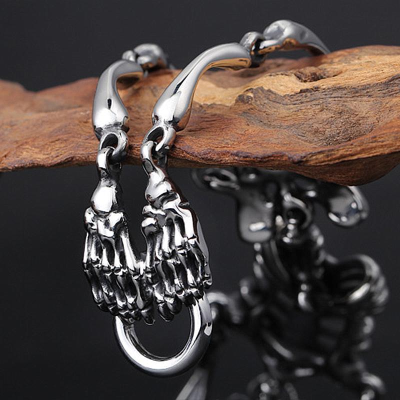 Gothic Armband Skelett