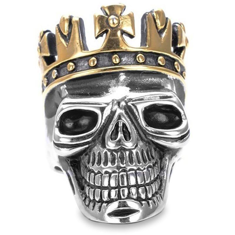 Kunglig Dödskalle Ring
