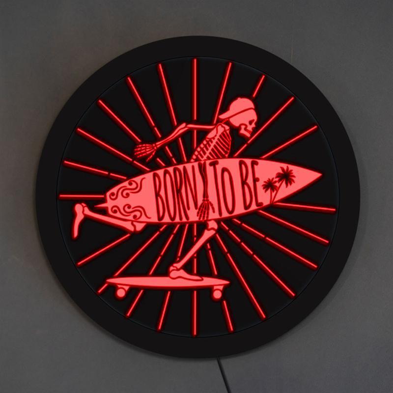 Röd Lampa Born To Be