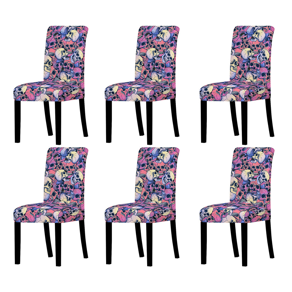 Rosa Möbelklädsel Dödskallar