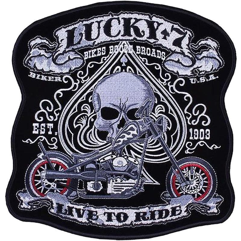 Ryggmärke Live To Ride