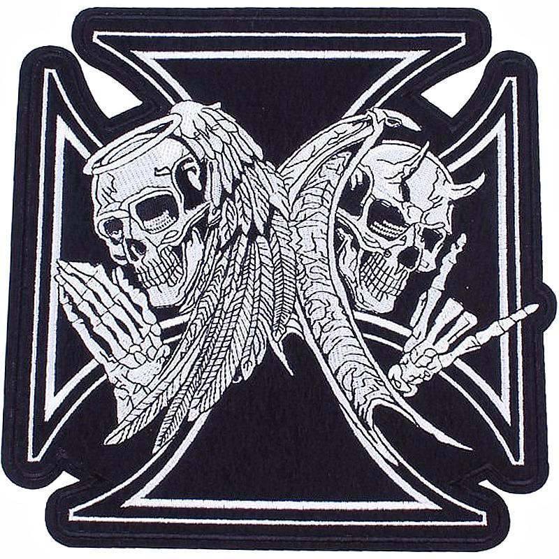 Ryggmärke Svart Malteserkors