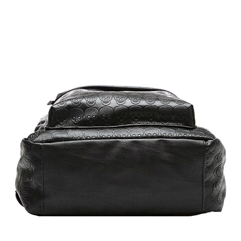 Dödskalle Ryggsäck Läder