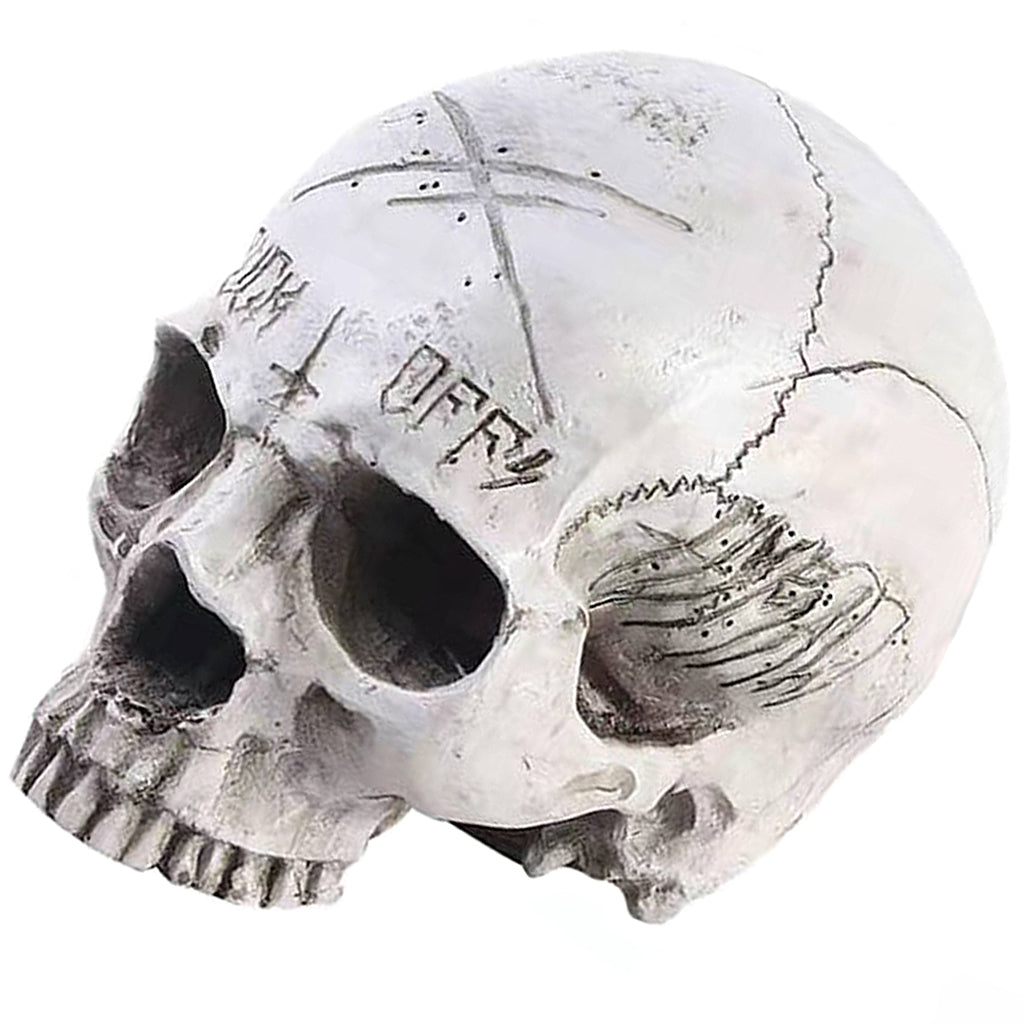 Dekorativ Dödskalle Satanism