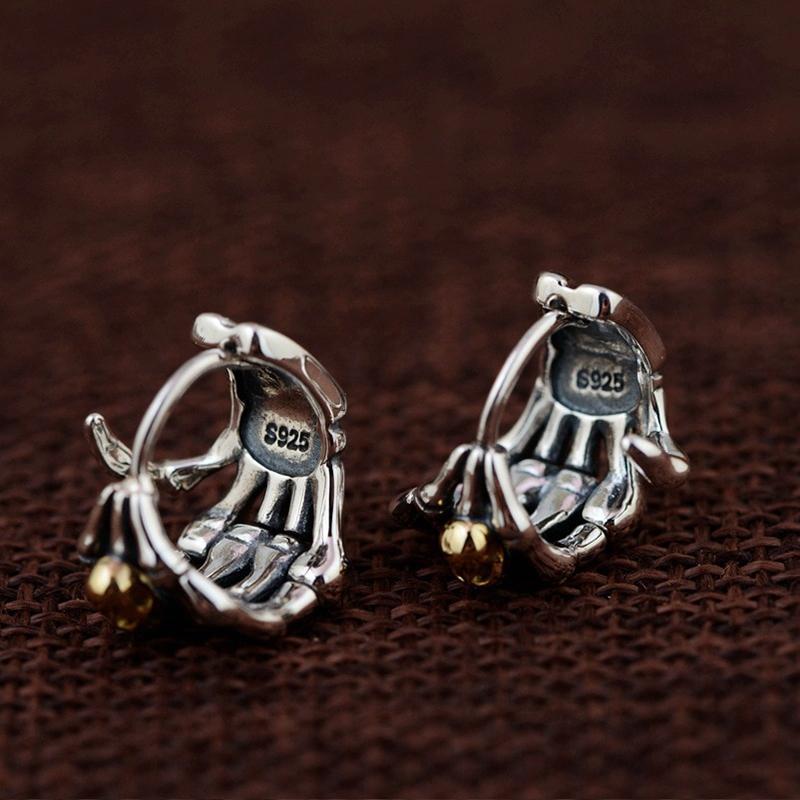 Silverörhängen Skelett