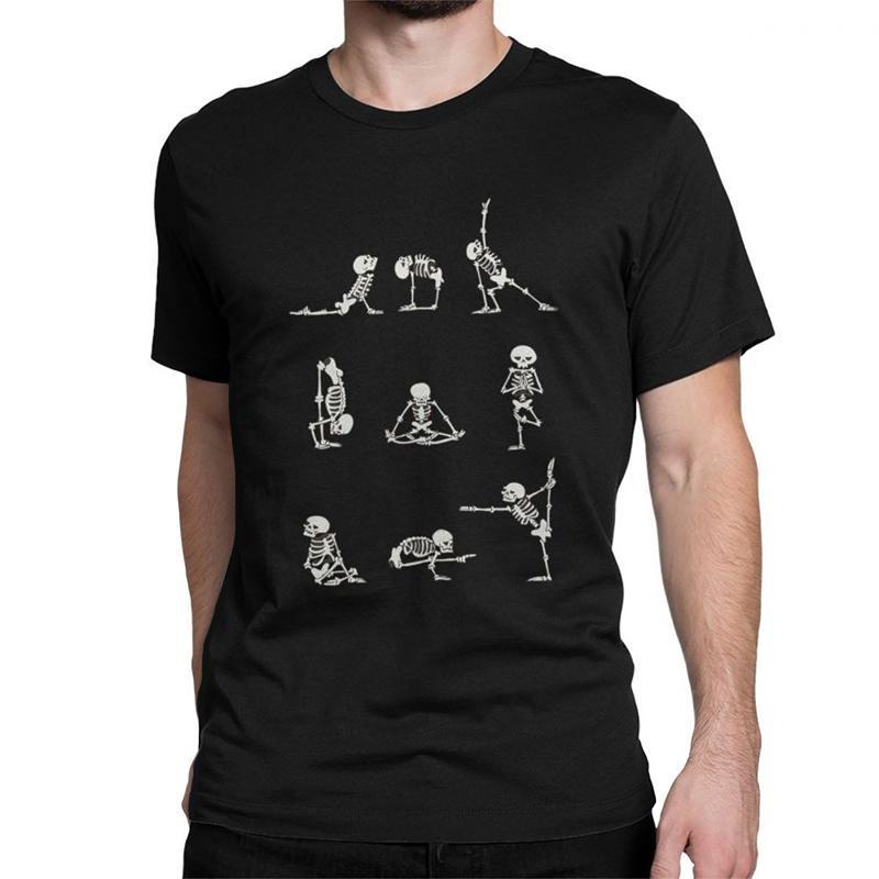 Skelett T-Shirt Yoga