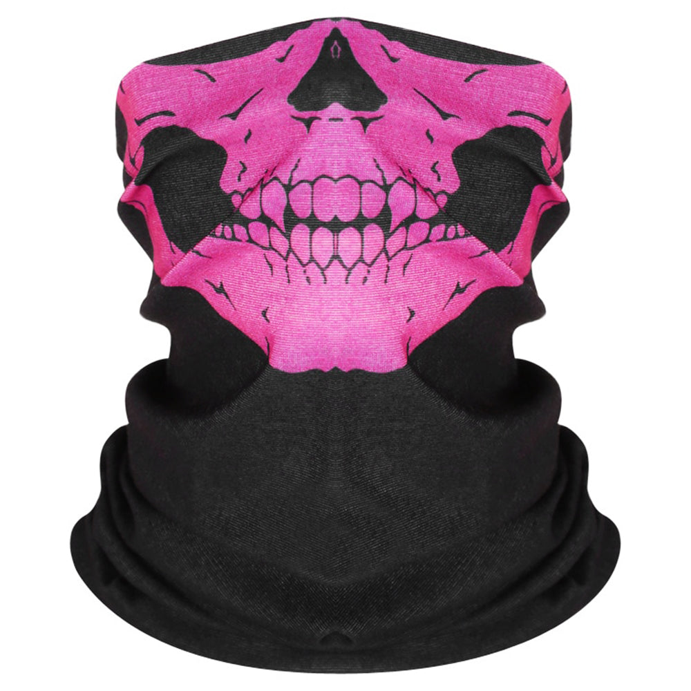 Skidmask Med Rosa Dödskalle