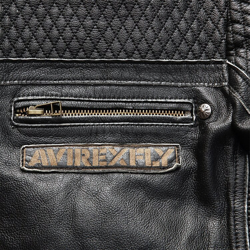 Svart Jacka Med Stort Dödskalle Ryggmärke