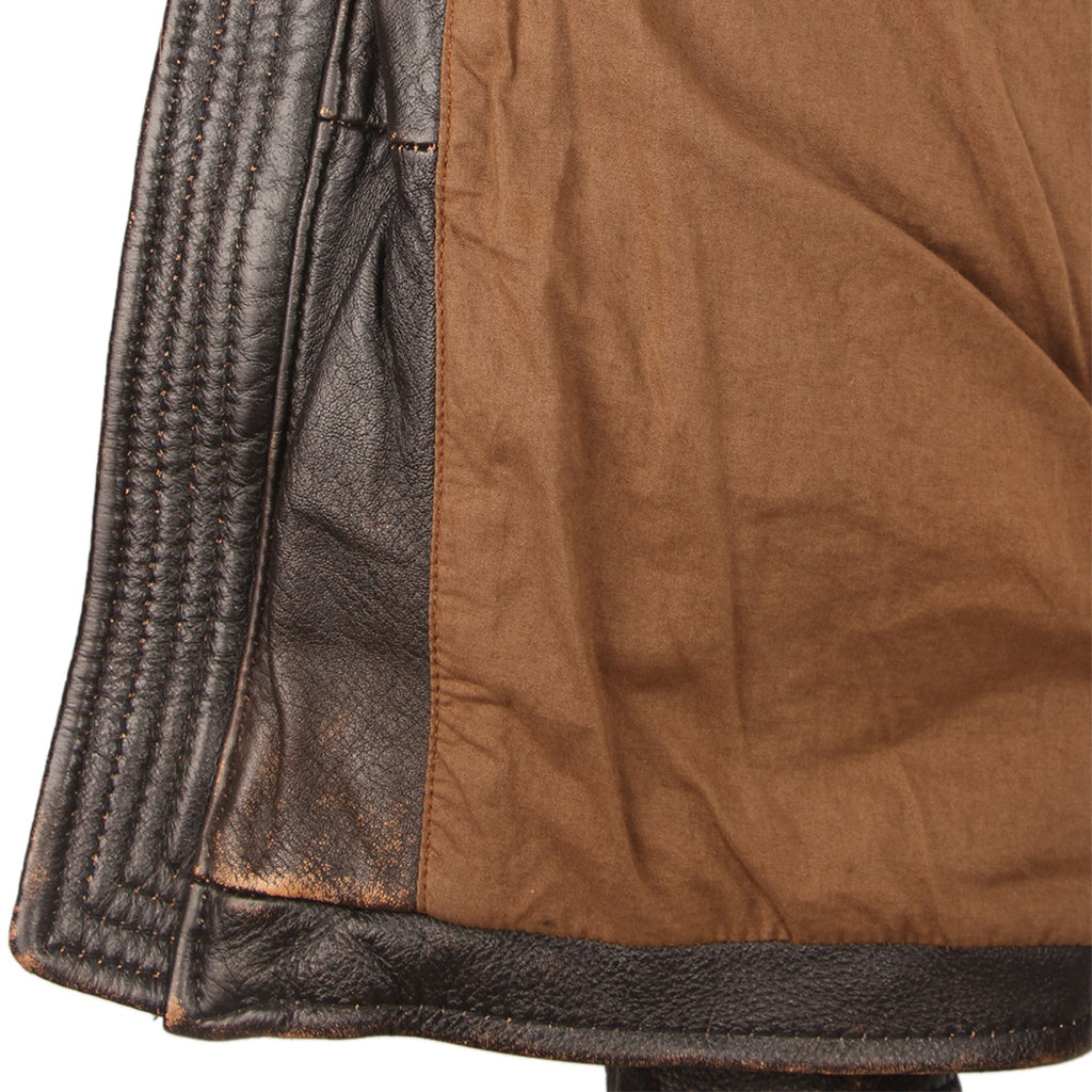 Brun Jacka Med Jolly Roger Dödskalle