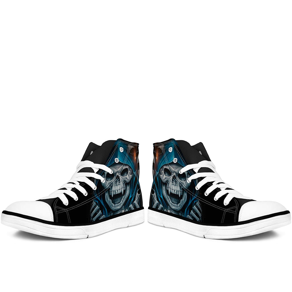 Dödskalle Skor Vampyr