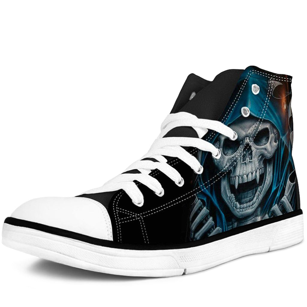 Skor Vampyr Dödskalle